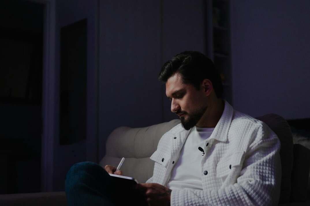 actor reading script